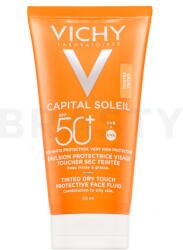 Vichy Capital Soleil napozó fluid Tinted Dry Touch Face Fluid SPF50 50 ml
