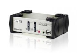 ATEN Switch KVM ATEN 2-Port PS/2-USB VGA/Audio KVMP Switch with OSD CS1732B-A7-G (CS1732B-A7-G)