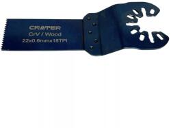 CRATER Fűrészlap fához 22mm CRV multigéphez CRATER BLISZ (322N647) (322N647)