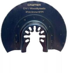 CRATER Fűrészlap fához 87mm CRV multigéphez CRATER BLISZ (322N640) (322N640)
