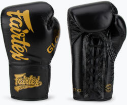 Fairtex Боксови ръкавици Fairtex Glory Competition Lace Up black