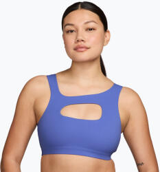 Nike Спортен сутиен Nike Zenvy Light-Support Lightly Lined sapphire/white