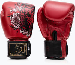 Fairtex Червени боксови ръкавици Fairtex Golden Jubilee