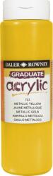 Daler-Rowney Acrylic Paints Akril festék Metallic Yellow 500 ml 1 db (123500723)