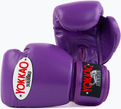 YOKKAO Мъжки боксови ръкавици YOKKAO Matrix flash purple