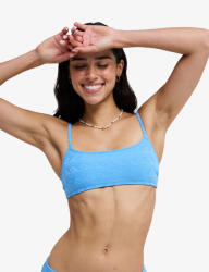 Roxy Горнище на бански костюм ROXY Paradise Wave Bralette silver lake blue make a splash