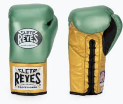 Cleto Reyes Боксьорски ръкавици Cleto Reyes Boxing Gloves creen metalic/gold
