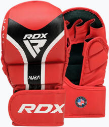 RDX Граплинг ръкавици RDX Grappling Shooter Aura Plus T-17 red
