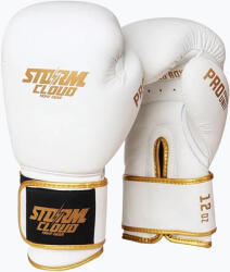 StormCloud Боксови ръкавици StormCloud Boxing Pro white/gold