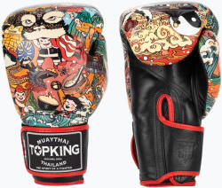Top King Боксови ръкавици Top King Boxing Culture black/red TKBGCT-2C2