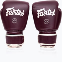 Fairtex Боксови ръкавици Fairtex Real Leather Boxing maroon