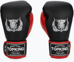 Top King Боксови ръкавици Top King Reborn Semi Leather black/red