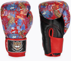 Top King Боксови ръкавици Top King Boxing Wild Tiger black/red