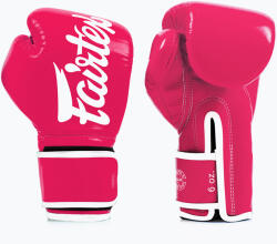 Fairtex Боксови ръкавици Fairtex Microfiber pink/white