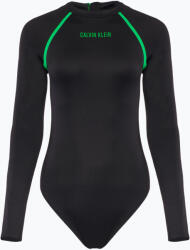 Calvin Klein Дамски бански костюм от една част Calvin Klein KW0KW02790 Intense Power Move Rashguard One Piece pvh black