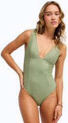 Roxy Дамски цял бански костюм ROXY Elongated oil green