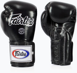 Fairtex Боксови ръкавици Fairtex Super Sparring - с блокиран палец, черни