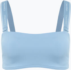 Calvin Klein Горнище на бански костюм Calvin Klein KW0KW02731 Removable Straps - RP faded denim
