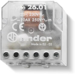 Finder 26.01. 8.024. 4000 Léptető impulzus relé
