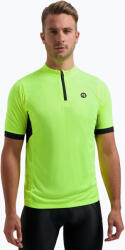 Rogelli Perugia 2.0 fluor/negru tricou de ciclism pentru bărbați Rogelli Perugia 2.0 fluor/negru
