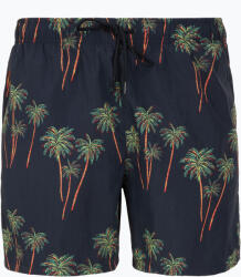 Tommy Hilfiger Șort de baie pentru bărbați Tommy Hilfiger Medium Drawstring Print palm tropic aop desert sky