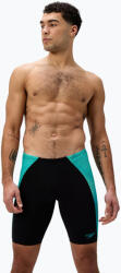 Speedo Jammeri de înot pentru bărbați Speedo Endurance+ MAX Splice Jammer negru/gem turcoaz