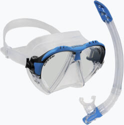 CRESSI Set de scufundări Cressi Matrix + mască Gamma + snorkel albastru DS302501