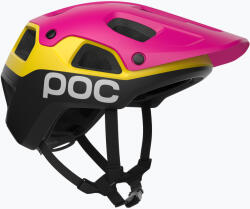 POC Cască de ciclism POC Cularis Pure rhos red matt/citrine yellow matt