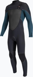 O'Neill Costum de înot pentru copii O'Neill Youth Psycho Tech 5/4+ Chest Zip Full black/cadet blue