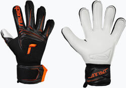 Reusch Mănuși de portar pentru copii Reusch Attrakt Advance Finger Support Junior black/shocking orange