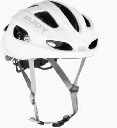 Rudy Project Strym Z cască de bicicletă albă și strălucitoare