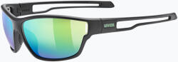 uvex Ochelari de soare UVEX Sportstyle 806 black matte/mirror green