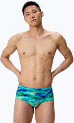 Speedo Boxeri de înot pentru bărbați Speedo Printed 13.5 cm Brief sunset grove/green