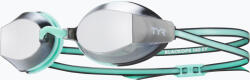 TYR Ochelari de înot pentru femei TYR Blackops 140 Ev Racing Mirrored silver/ mint/ black