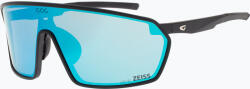 GOG EYEWEAR Ochelari de soare GOG Freya matt black/reflex sky blue