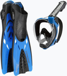 CRESSI Set de scufundări Cressi Baron + Tonga black/blue