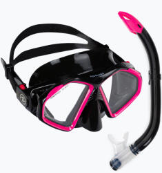 Aqualung Hawkeye Combo Snorkelling Kit Mască + Snorkel negru SC3970102
