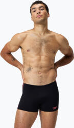 Speedo Boxeri de înot pentru bărbați Speedo Tech Panel Aquashort black/coral sands