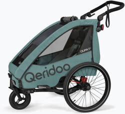 Qeridoo Remorcă pentru bicicletă Qeridoo Qupa 1 mineral blue