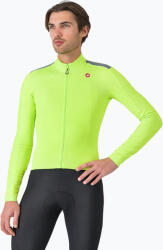 Castelli Longsleeve de ciclism pentru bărbați Castelli Puro 4 electric lime
