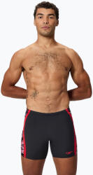 Speedo Jammer de înot pentru bărbați Speedo Hyper Boom Splice Mid anthracite/high risk red