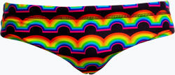 Funky Trunks Slipuri de înot pentru bărbați Funky Trunks Classic Brief in rainbow