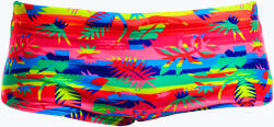 Funky Trunks Boxeri de înot pentru bărbați Funky Trunks Sidewinder Trunks free foliage