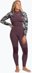 ROXY Costum de înot pentru femei ROXY 4/3 mm Swell Natural Front Zip black multi