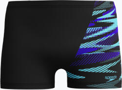 Speedo Boxeri de înot pentru bărbați Speedo HyperBoom V-Cut Aquashort black/cobalt pop