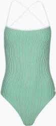 Tommy Hilfiger Costum de baie dintr-o piesă pentru femei Tommy Hilfiger Straight One Piece seersucker radiant green/white Costum de baie dama