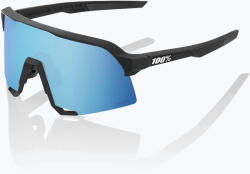  Ochelari de soare 100% S3 matte black/hiper blue multilayer mirror