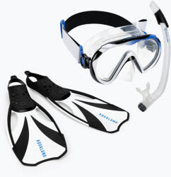 Aqualung Set de snorkelling Aqualung Compass negru și alb SR4110109XL