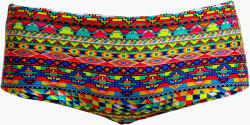 Funky Trunks Boxeri de înot pentru bărbați Funky Trunks Sidewinder Trunks packed up