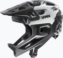 uvex Cască de ciclism pentru copii UVEX React Fullface Jr black/white matt